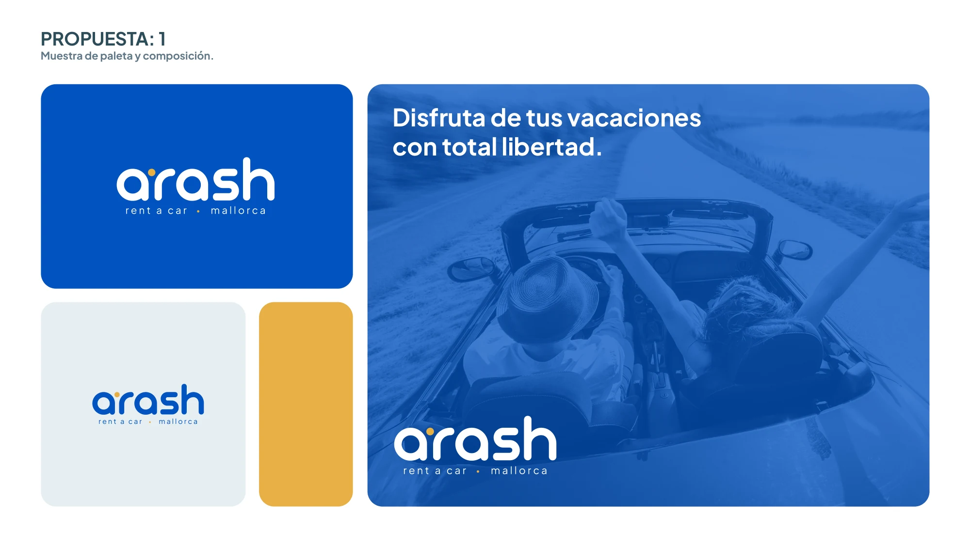 Branding de Arash Rent a Car