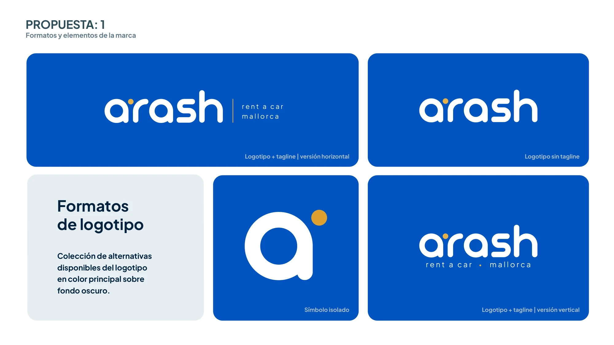 Branding de Arash Rent a Car