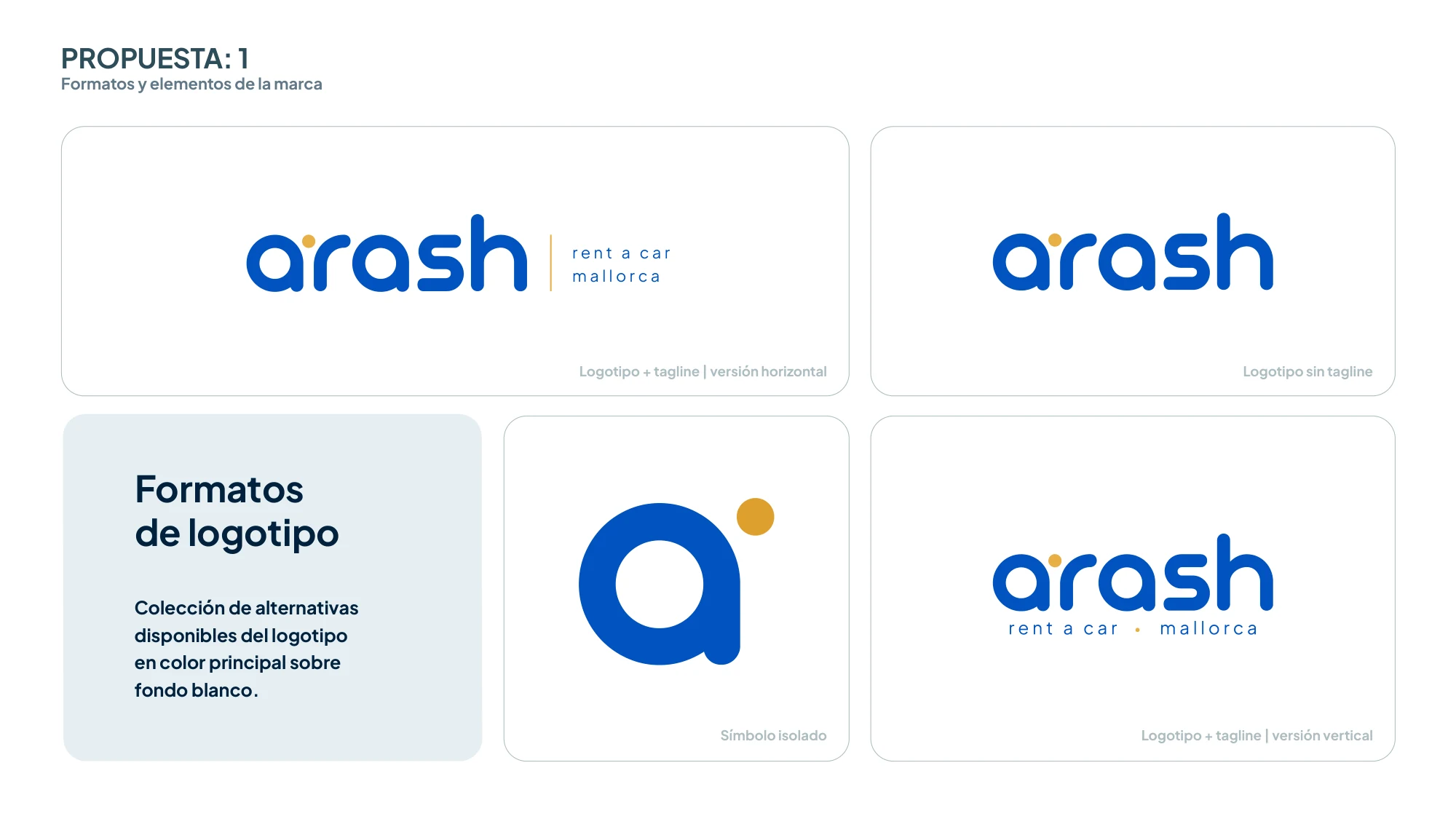 Branding de Arash Rent a Car