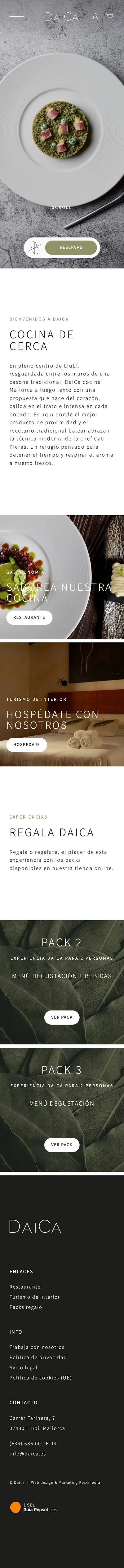 Daica en el móvil