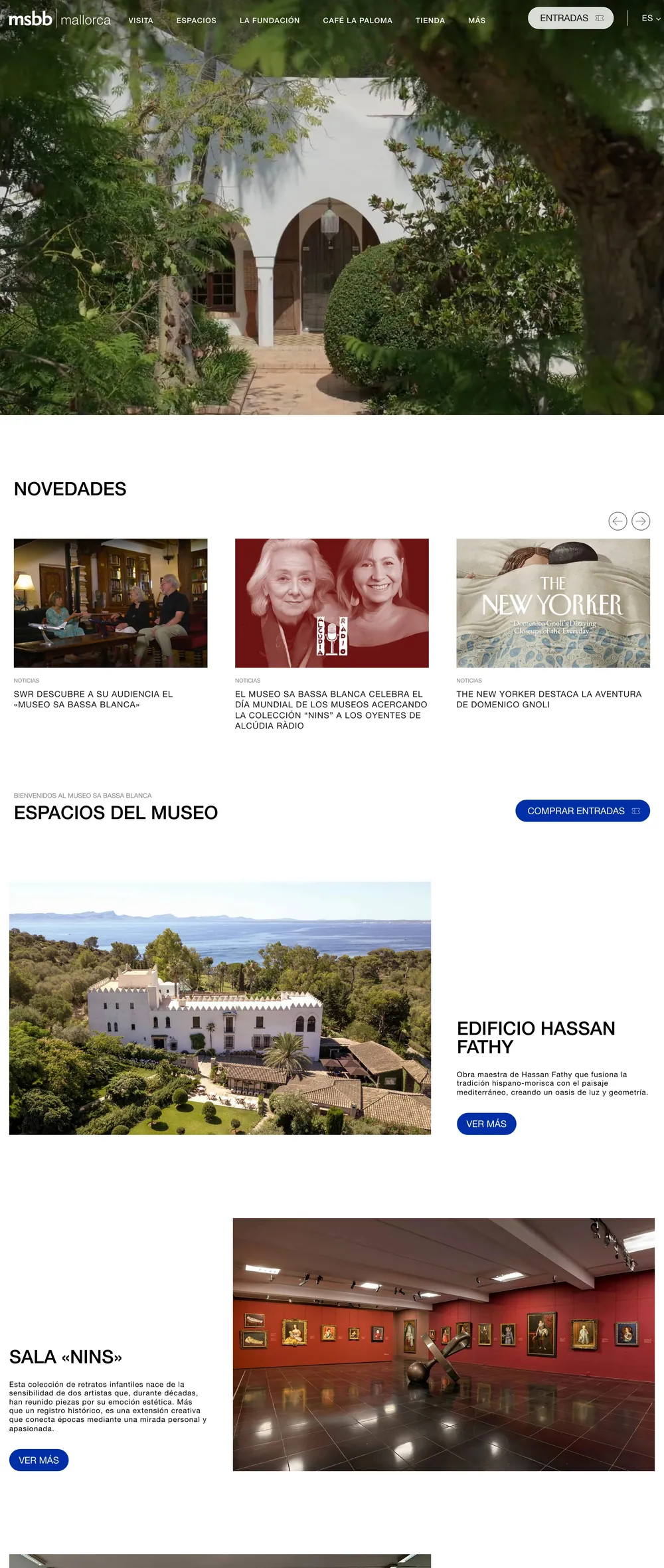 Página completa de Museo Sa Bassa Blanca