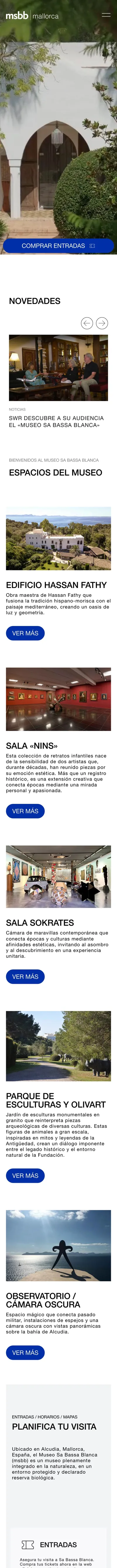 Museo Sa Bassa Blanca en el móvil