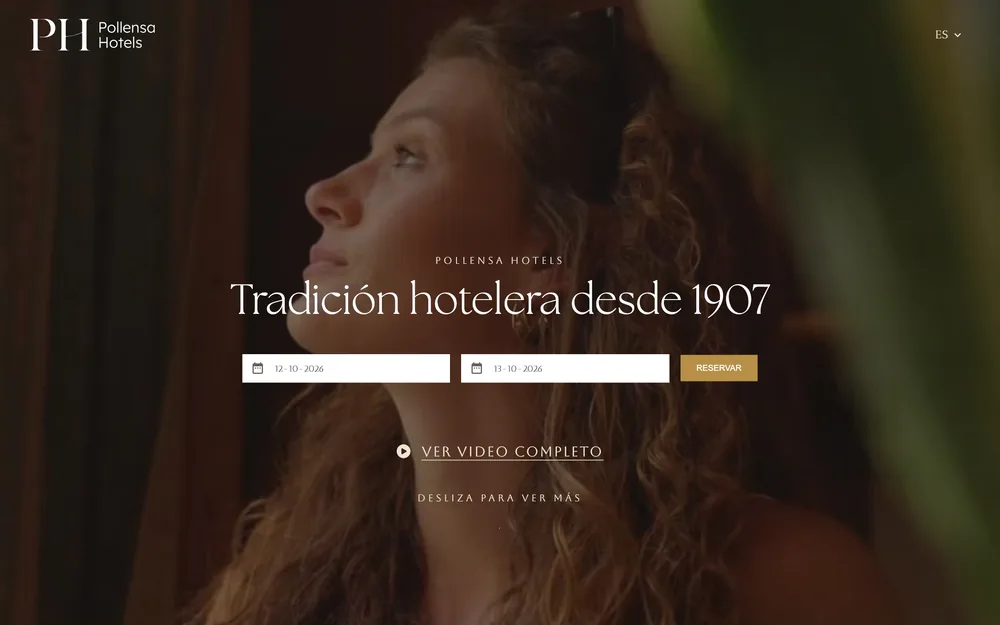 Diseño web para Pollensa Hotels