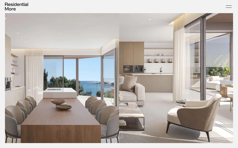 Diseño web Residential More