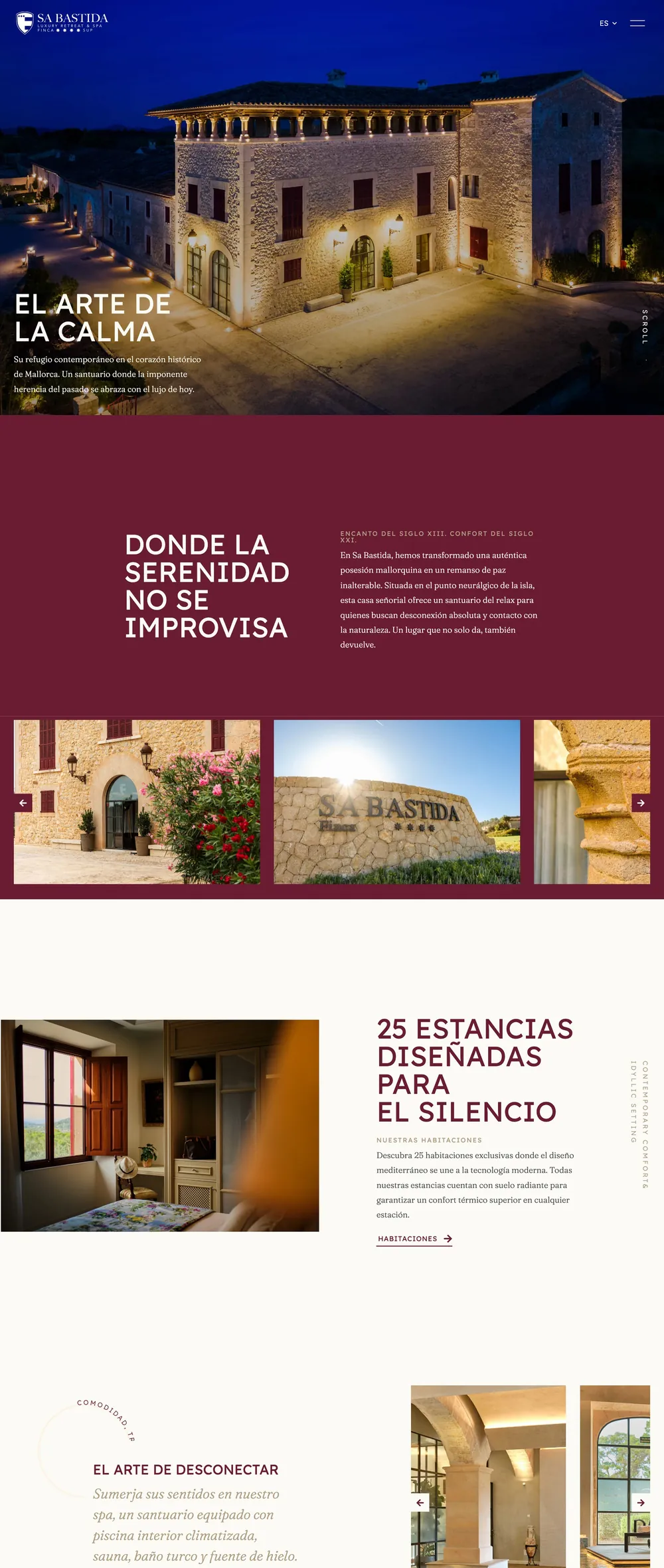 Página completa de Sa Bastida