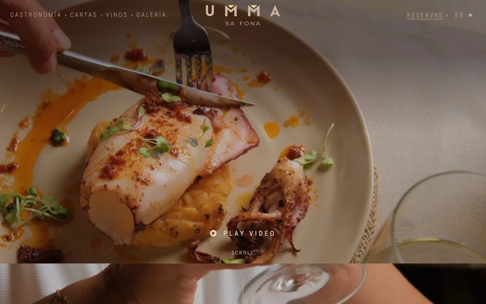 Diseño web UMMA Sa Fona