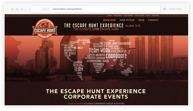 Material gráfico para Escape Hunt